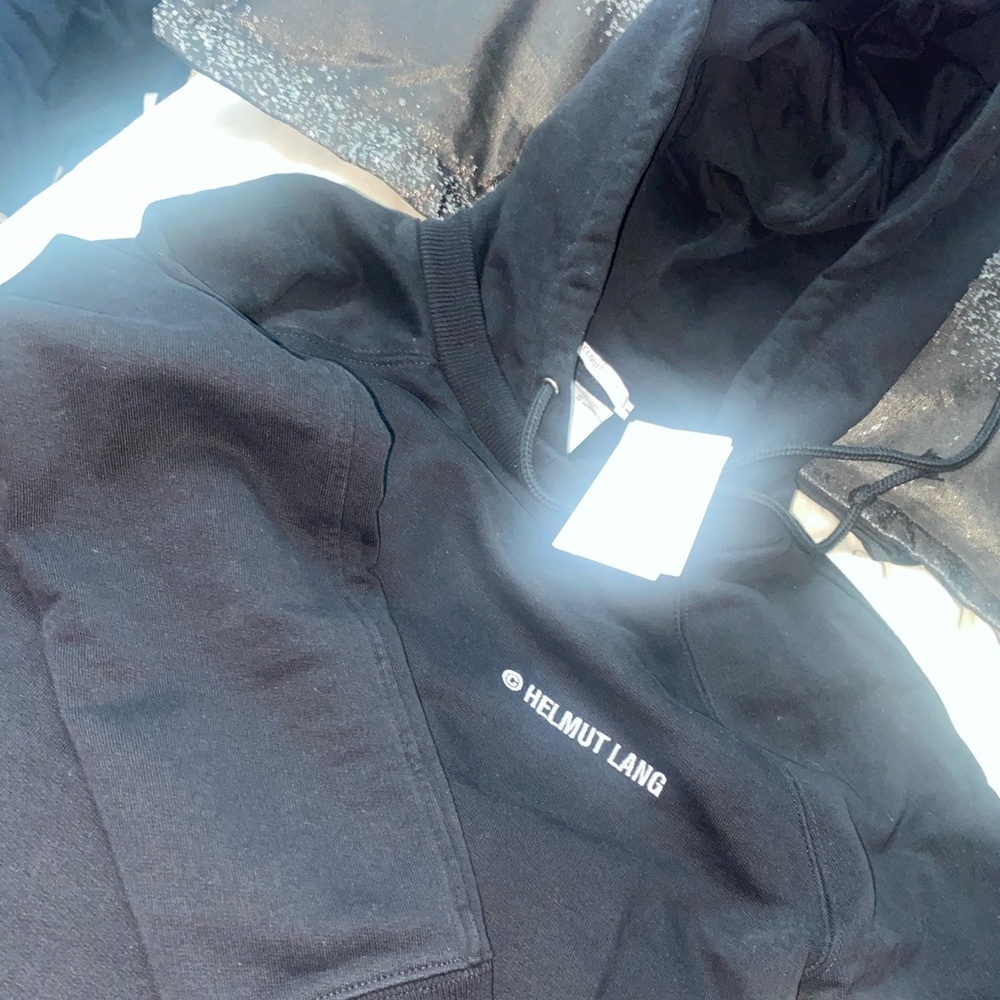 Brand new never worn helmut Lang hoodie